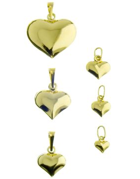 Hängsmycke i 14k guld / 6 olika storlek