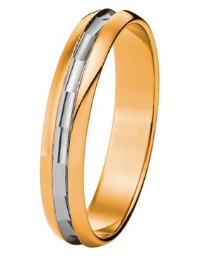 Kohinoor förlovningsring 3,5mm ; 14K guld 003-010