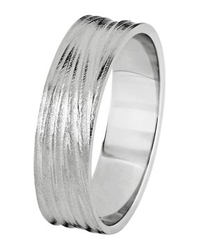 Kohinoor Flow 5.7mm vitguldring 003-455V