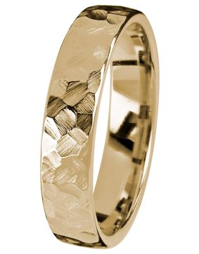 Kohinoor Duetto Gold Rock 5 mm guldring 003-807