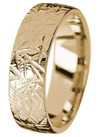 Kohinoor Duetto Gold Ice 7 mm guldring 003-815