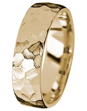 Kohinoor Duetto Gold Rock 7 mm guldring 003-817