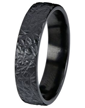 Kohinoor Duetto Black Ice 5 mm zirconiumring 006-805
