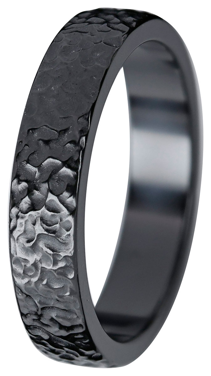 Kohinoor Duetto Black Frost 5 mm zirconiumring 006-806
