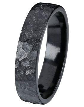 Kohinoor Duetto Black Rock 5 mm zirconiumring 006-807