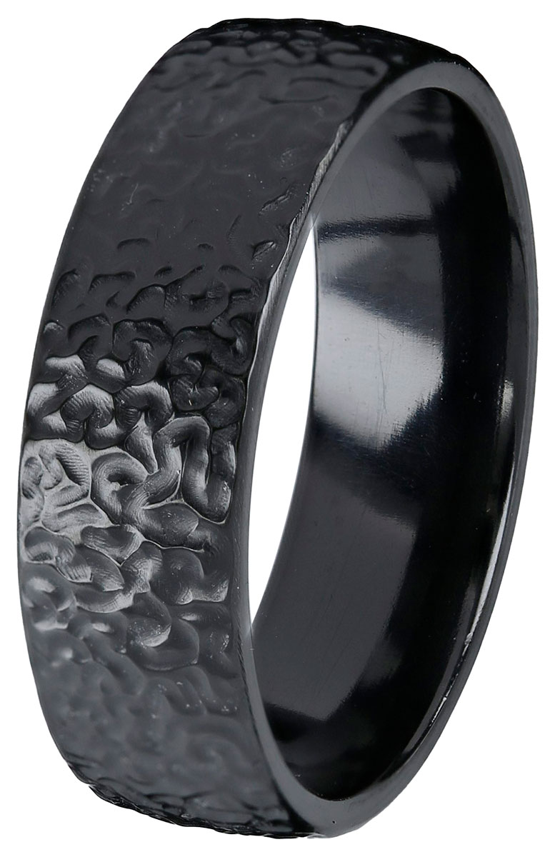 Kohinoor Duetto Black Frost 7 mm zirconiumring 006-816