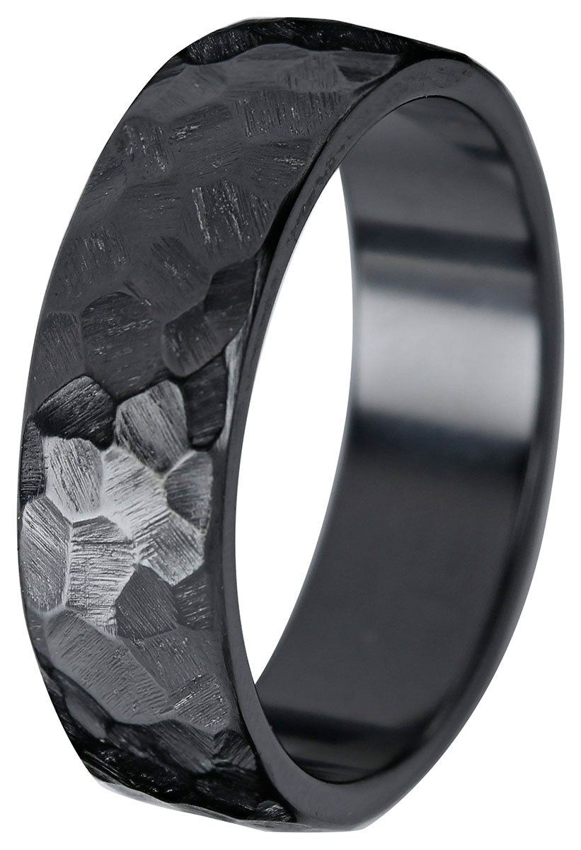 Kohinoor Duetto Black Rock 7 mm zirconiumring 006-817