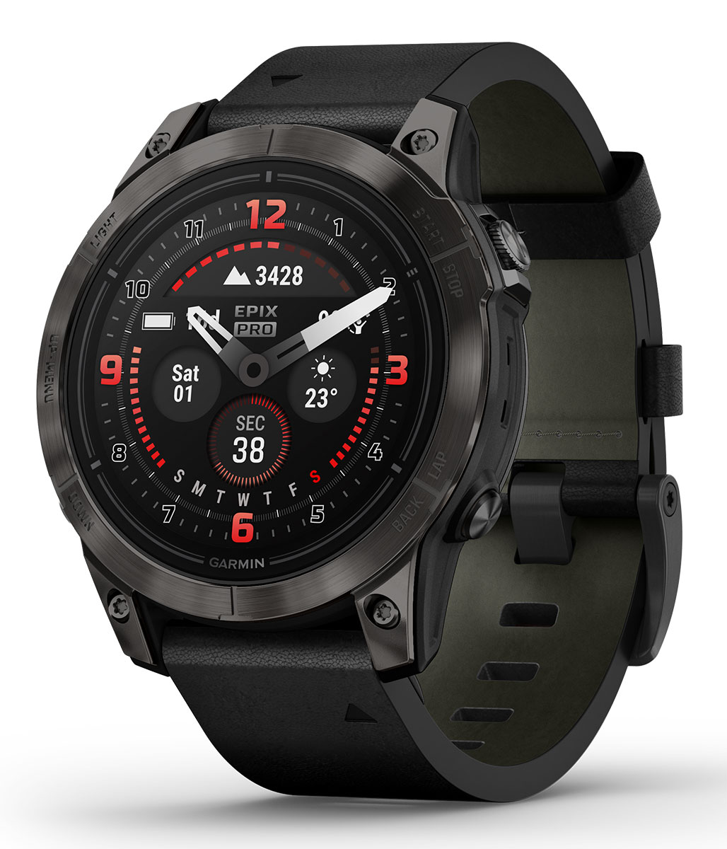 Garmin Epix™ Pro (Gen 2) Sapphire Edition Titanium / Whitestone