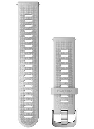 Garmin Quick Release silikonarmband 20 mm vit 010-11251-9Q