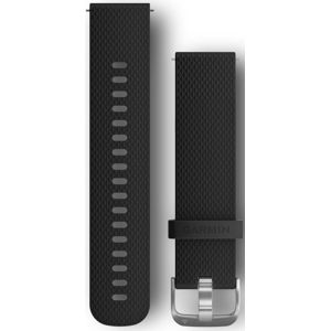 Garmin Vivoactive 3 Quick release svart silikonarmband 010-12561-02 main product photo