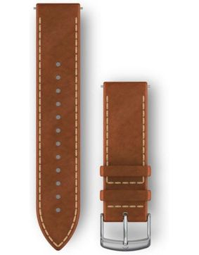 Garmin Vivomove HR läderarmband Tan 010-12691-0A