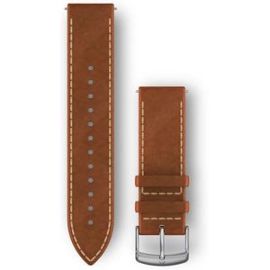 Garmin Vivomove HR läderarmband Tan 010-12691-0A main product photo