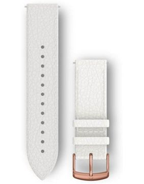 Garmin Vivomove HR läderarmband White 010-12691-0B