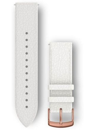 Garmin Vivomove HR läderarmband White 010-12691-0B
