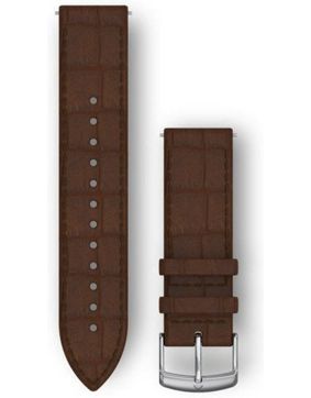Garmin Vivomove HR läderarmband Brown Alligator 010-12691-0D
