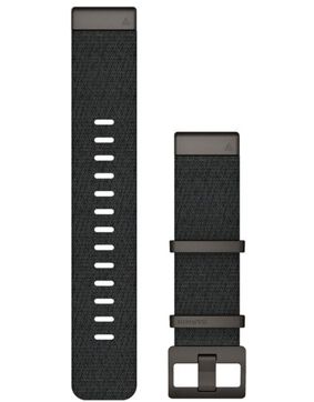 Garmin MARQ Quickfit 22mm svart nylonarmband 010-12738-03