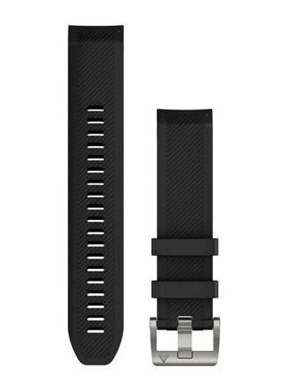 Garmin QuickFit 22mm silikonarmband svart 010-12738-05
