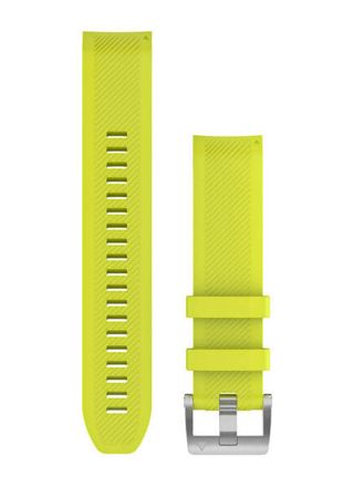 Garmin QuickFit 22mm silikonarmband gult 010-12738-16