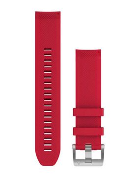 Garmin QuickFit 22mm silikonarmband plasmarött 010-12738-17