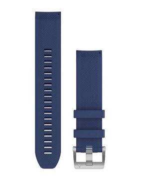 Garmin QuickFit 22mm silikonarmband marinblått 010-12738-18
