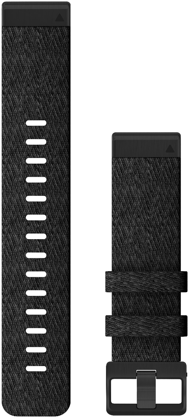 Garmin Quickfit 22mm svart nylonarmband 010-12863-07
