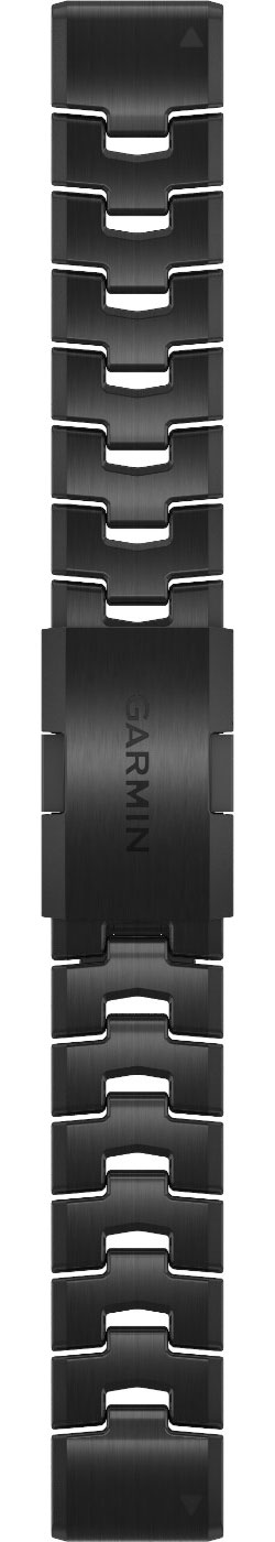 Garmin Quickfit 22mm ventilerande mörkgrå DLC titanarmband 010-12863-09