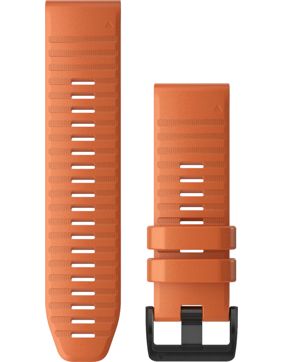 Garmin Quickfit 26mm orange silikonarmband 010-12864-01