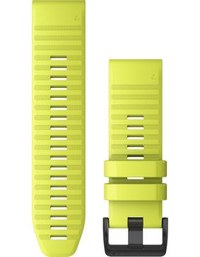 Garmin Quickfit 26mm gul silikonarmband 010-12864-04
