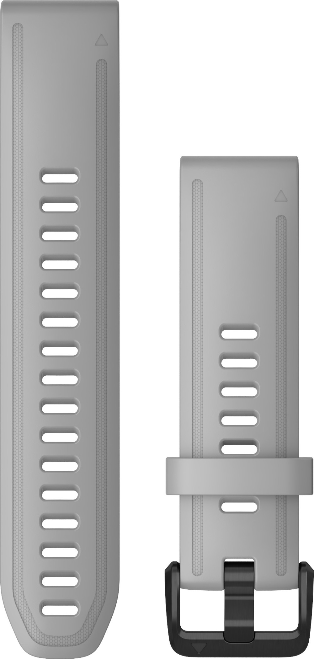 Garmin Quickfit 20mm pudergrå silikonarmband 010-12866-00