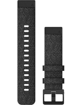 Garmin Quickfit 20mm svart nylonarmband 010-12875-00