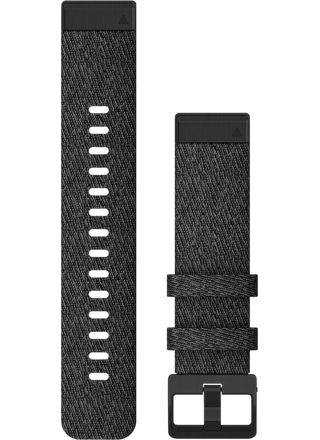 Garmin Quickfit 20mm svart nylonarmband 010-12875-00