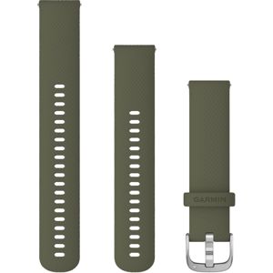 Garmin mossgrön Quick release silikonarmband 20mm 010-12924-11 main product photo
