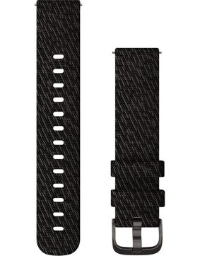 Garmin svart Quick release nylonarmband 20mm 010-12924-13