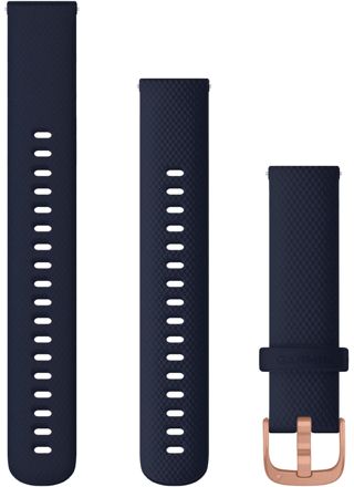 Garmin marinblått Quick release silikonarmband 18mm 010-12924-33