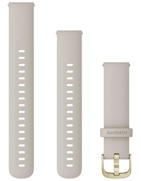 Garmin Quick Release silikonarmband beige 18 mm 010-12932-0D