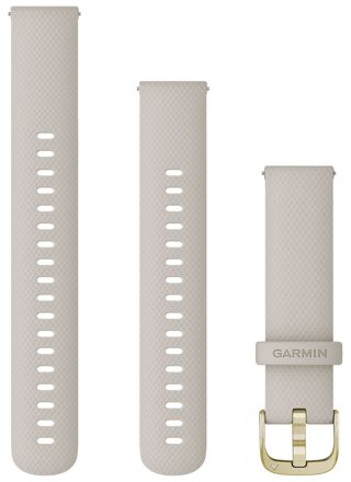 Garmin Quick Release silikonarmband beige 18 mm 010-12932-0D