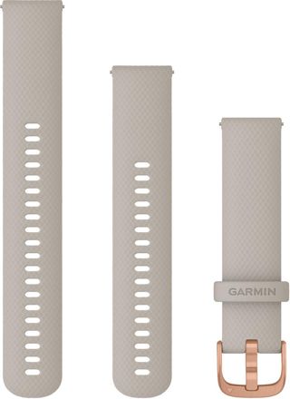 Garmin sandfärgat Quick release silikonarmband 20mm 010-12932-12