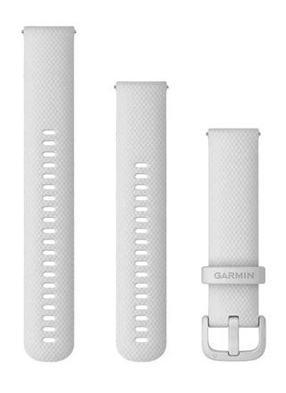Garmin Quick Release silikonarmband White 20 mm 010-13021-01