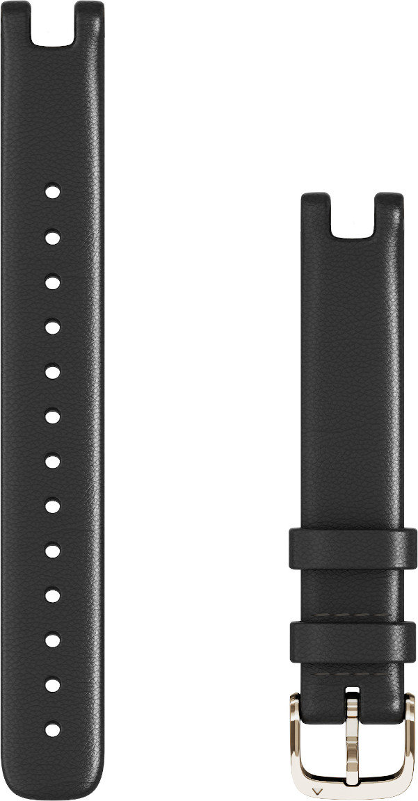Garmin Lily svart läderarmband 010-13068-A1