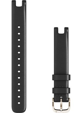 Garmin Lily svart läderarmband 010-13068-A1