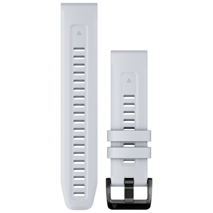 Garmin Quickfit 22 mm Whitestone Silicone Strap 010-13111-02 main product photo