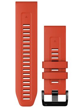 Garmin Quickfit 26 mm Flame Red Silicone Strap 010-13117-04