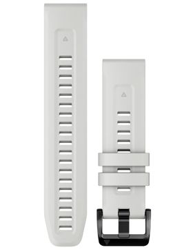 Garmin Quickfit 22 mm Carrera White Silicone Strap 010-13123-00