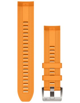 Garmin MARQ Quickfit 22 mm orange silikonarmband 010-13225-04