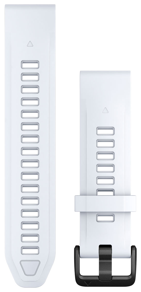 Garmin QuickFit 20 mm silikonarmband ljusgrå 010-13391-01