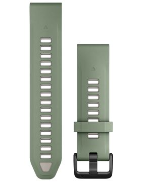 Garmin QuickFit 20 mm silikonarmband grön 010-13391-02
