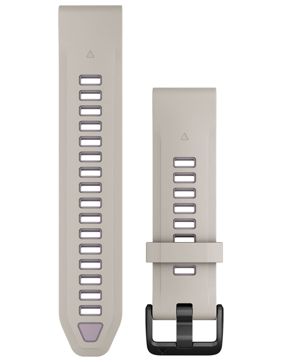 Garmin QuickFit 20 mm silikonarmband grå 010-13391-03
