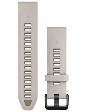 Garmin QuickFit 20 mm silikonarmband grå 010-13391-06