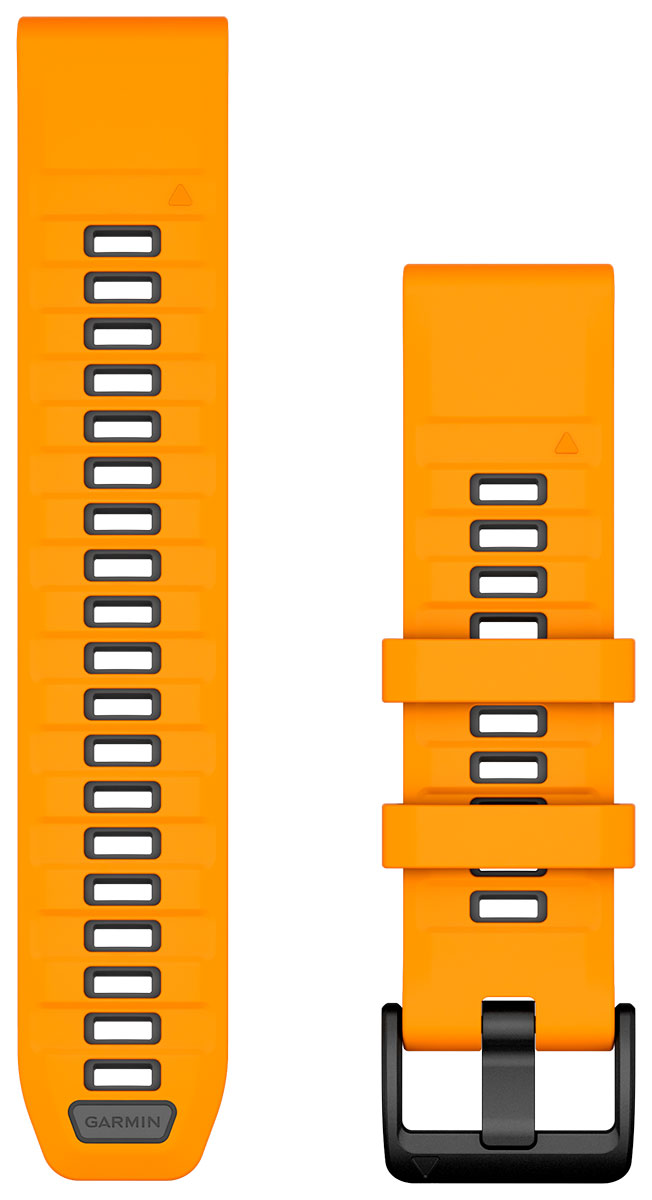 Garmin Quickfit 22 mm silikonarmband orange 010-13392-01