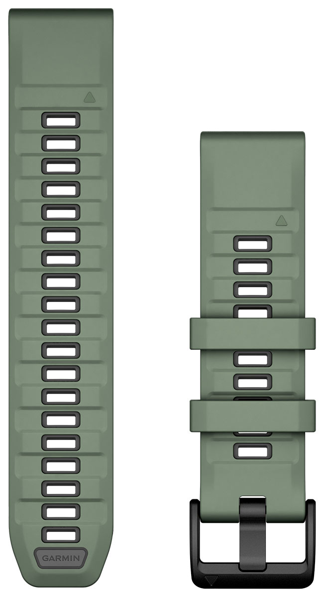 Garmin Quickfit 22 mm silikonarmband grön 010-13392-04